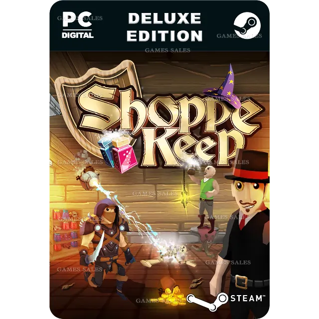 ✅💙SHOPPE KEEP - DELUXE(GAME + OST)💙STEAM GIFT🤖АВТО