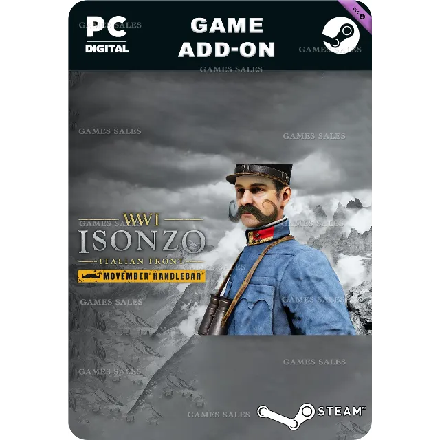 ✅💙ISONZO - MOVEMBER HANDLEBAR💙STEAM GIFT🤖АВТО