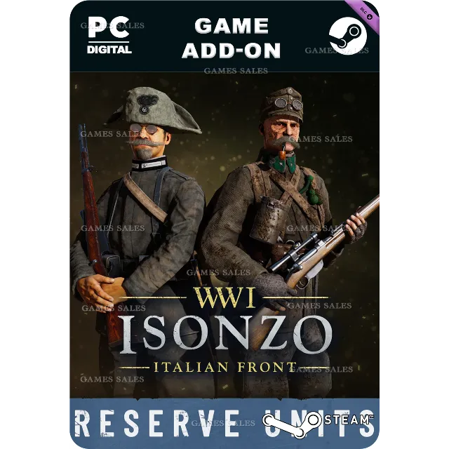 ✅💙ISONZO - РЕЗЕРВИСТЫ💙STEAM GIFT🤖АВТОДОСТАВКА🤖
