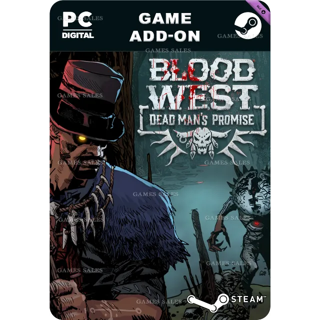 ✅💙BLOOD WEST: DEAD MAN’S PROMISE💙STEAM GIFT🤖АВТО
