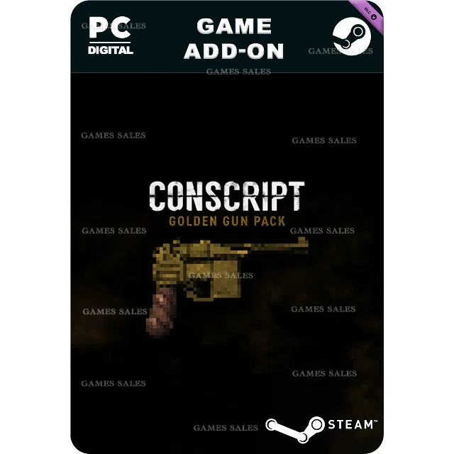 ✅💙CONSCRIPT - GOLDEN GUN PACK💙STEAM GIFT🤖АВТО