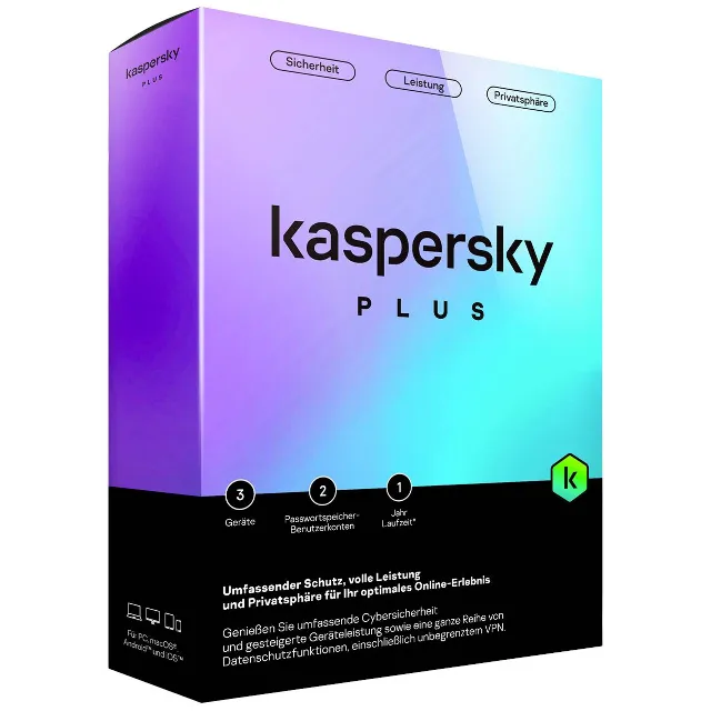 Kaspersky Plus ПОДПИСКА 2 ГОДА - 3 УСТРОЙСТВА