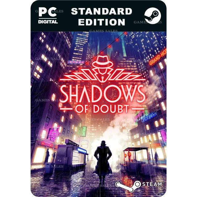 ✅💙SHADOWS OF DOUBT💙STEAM GIFT🤖АВТОДОСТАВКА🤖