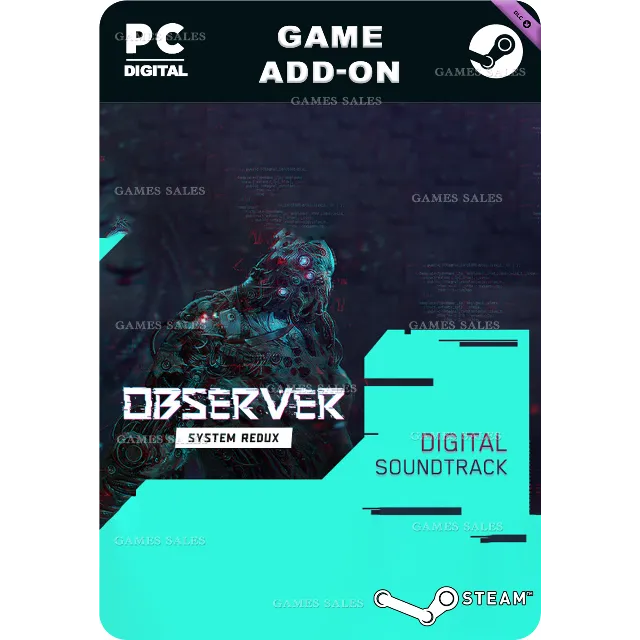 ✅💙OBSERVER SYSTEM REDUX SOUNDTRACK💙STEAM GIFT🤖АВТО