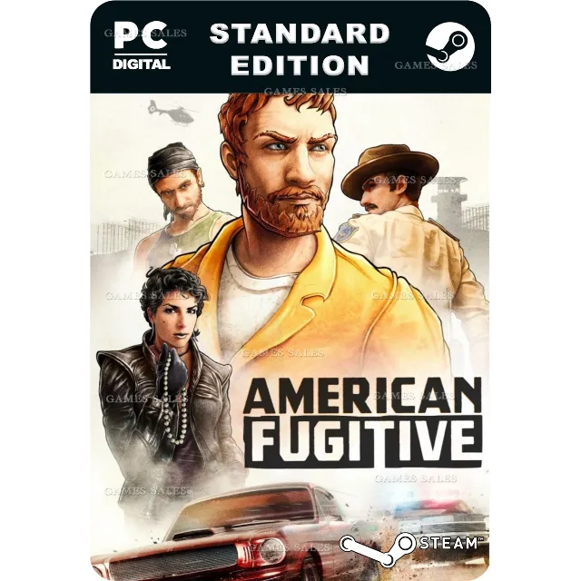 ✅💙AMERICAN FUGITIVE💙STEAM GIFT🤖АВТОДОСТАВКА🤖