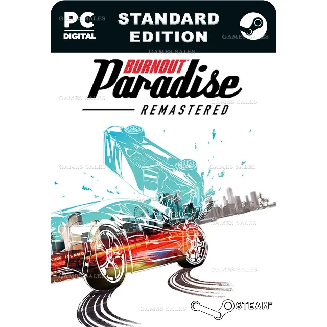 ✅💙BURNOUT PARADISE REMASTERED💙STEAM GIFT🤖АВТО