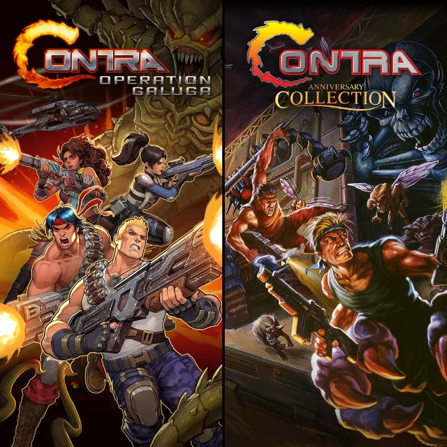 Contra Run &amp; Gun Bundle PS4 PS5 ПСН PLAYSTATION