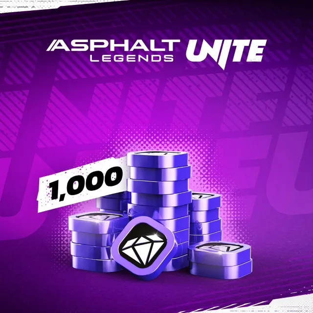 Asphalt Legends UNITE - Запас Алмазов - 1000 ПСН