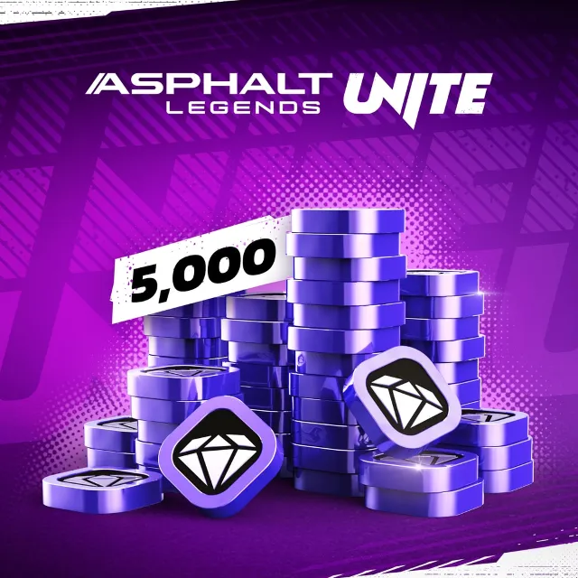 ✅Asphalt Legends UNITE - Вагон Алмазов - 5000✅ПСН