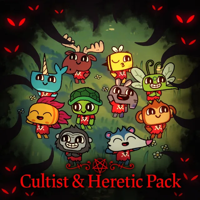 ✅Cult of the Lamb - Cultist and Heretic Pack Bundle✅PS4