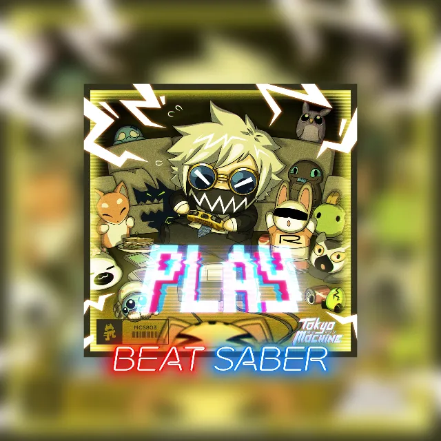 Beat Saber: Tokyo Machine - 'PLAY' PS4 PS5 ПСН
