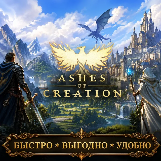 Ashes of Creation Золото Скидки БЫСТРАЯ ДОСТАВКА