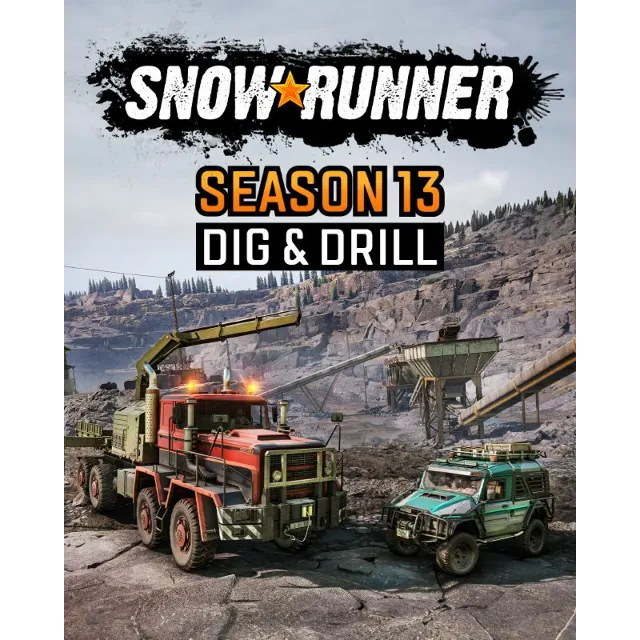 ✅ SnowRunner - Season 13: Dig and Drill Windows Ключ 🔑