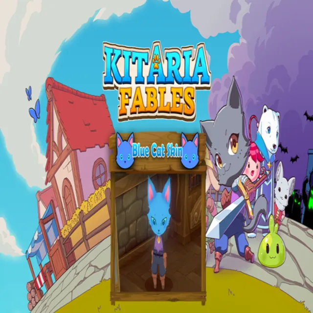 🧸 Kitaria Fables - Blue Cat Skin ✅ GOG 🧸 (PC)