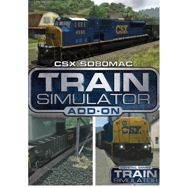 (DLC) Train Simulator: CSX SD80MAC Loco Add-On КЛЮЧ🔑