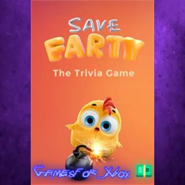 ☀️Save Farty The Trivia Game XBOX