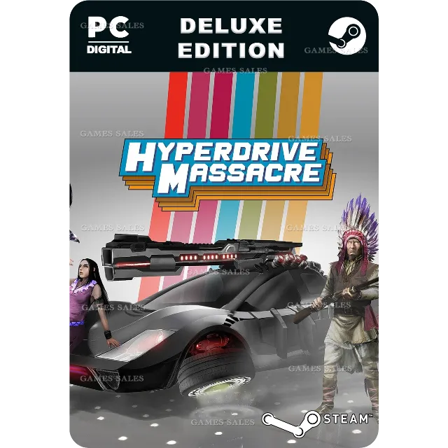 ✅💙HYPERDRIVE MASSACRE - DELUXE EDITION💙STEAM GIFT🤖