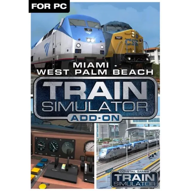(DLC) Train Simulator: Miami - West Palm Beach Route Ad