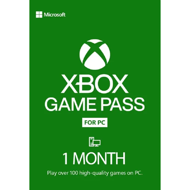 Xbox Game Pass PC 1 Month Trial Global