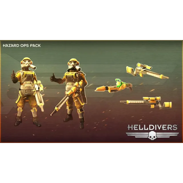 (DLC) HELLDIVERS™ - Hazard Ops Pack КЛЮЧ🔑 STEAM ВСЕ СТ
