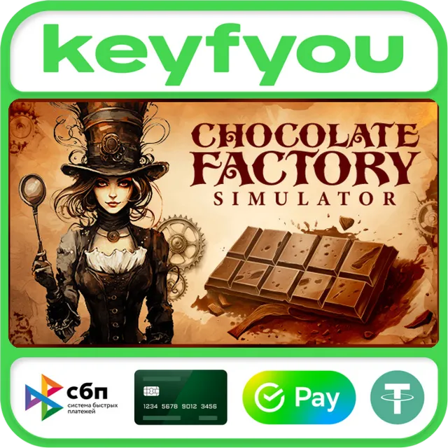 Chocolate Factory Simulator / STEAM GLOBAL КЛЮЧ 🔥