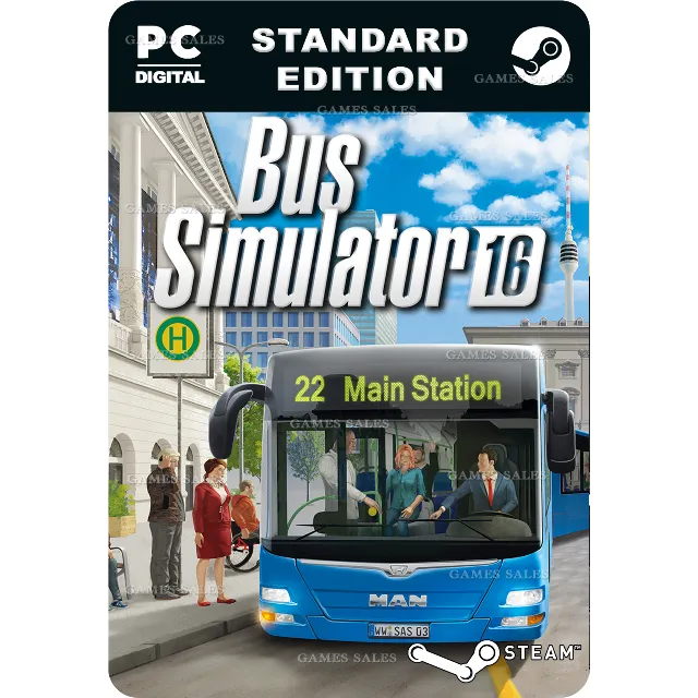 ✅💙BUS SIMULATOR 16💙STEAM GIFT🤖АВТОДОСТАВКА🤖