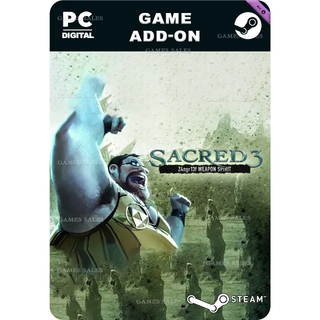 ✅💙SACRED 3: Z4NGR13F WEAPON SPIRIT💙STEAM GIFT🤖АВТО