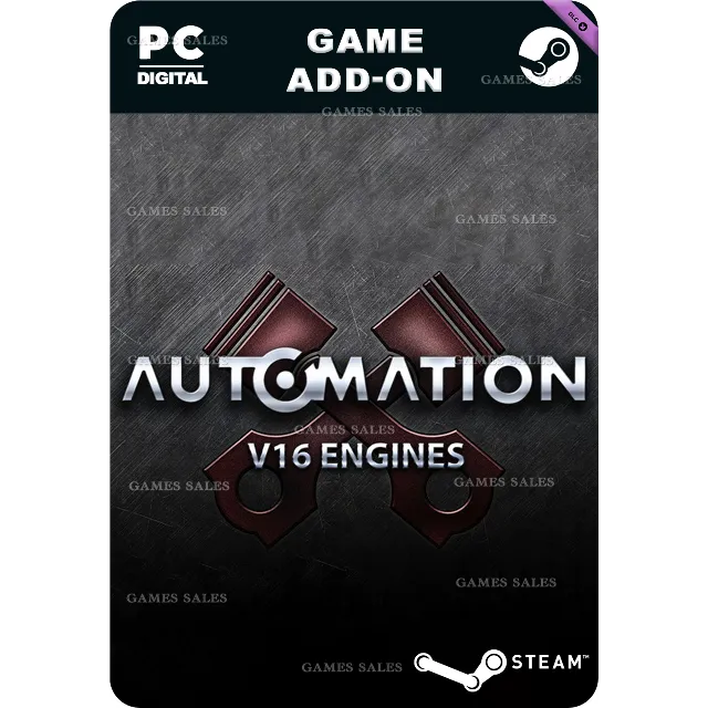 ✅💙AUTOMATION SUPPORTER PACK - V16 ENGINES💙STEAM