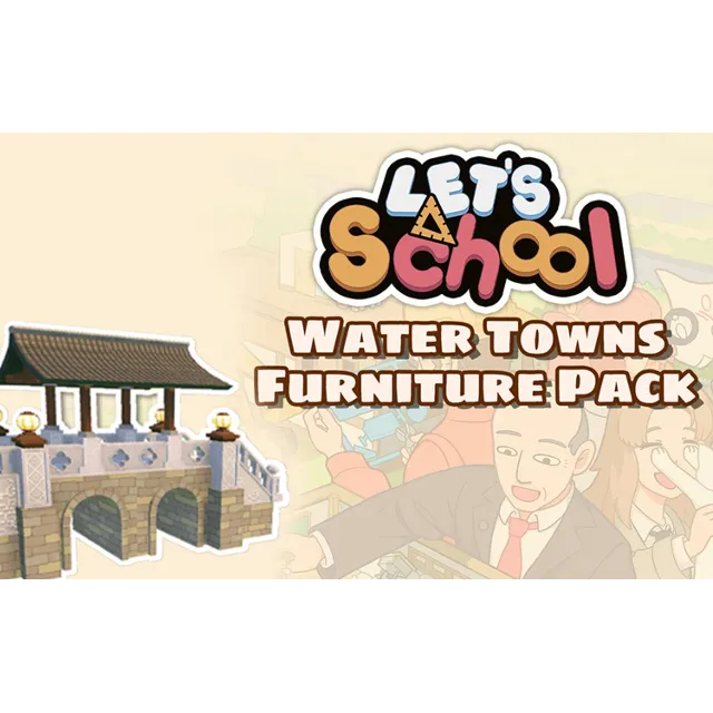 Lets School Water Towns Furniture Pack (steam key) DLC