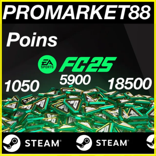⭐️ FC 25 ПОИНТЫ ⭐️  EA SPORTS FC 25 POINTS GLOBAL STEAM