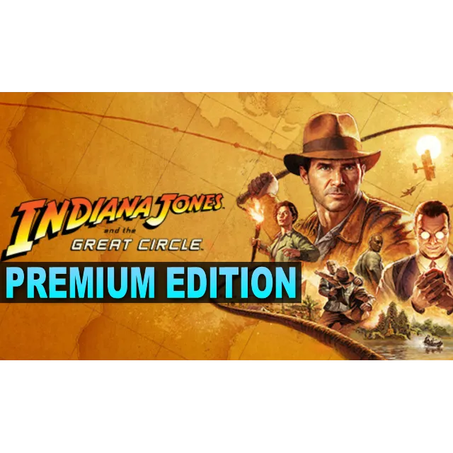 ・INDIANA JONES AND THE GREAT CIRCLE・PREMIUM・НА 90 ДНЕЙ
