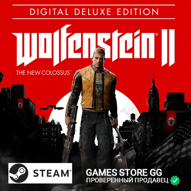 ✅Wolfenstein II: The New Colossus DELUXE EDITION🌍STEAM