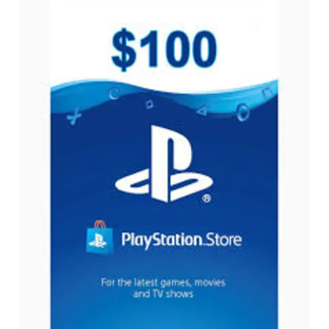 Подарочная карта PlayStation Network (США) на 100 долл
