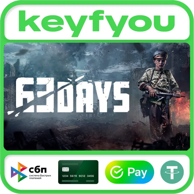 63 Days / STEAM GLOBAL КЛЮЧ 🔥