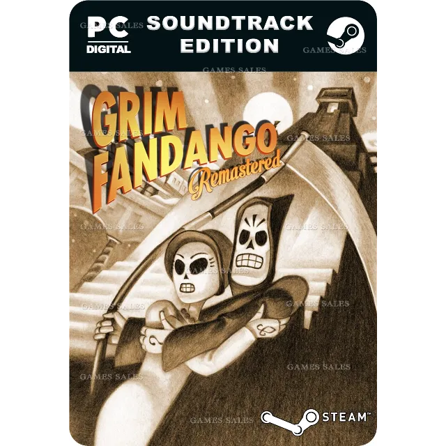 ✅💙GRIM FANDANGO REMASTERED - SOUNDTRACK EDITION💙STEAM