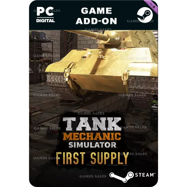 ✅💙TANK MECHANIC SIMULATOR - FIRST SUPPLY DLC💙STEAM