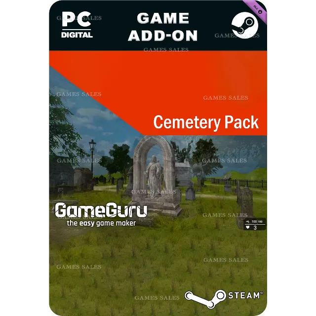 ✅💙GAMEGURU - CEMETERY PACK💙STEAM GIFT🤖АВТОДОСТАВКА🤖