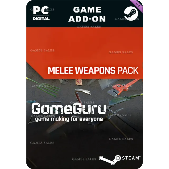 ✅💙GAMEGURU - MELEE WEAPONS PACK💙STEAM GIFT🤖АВТО