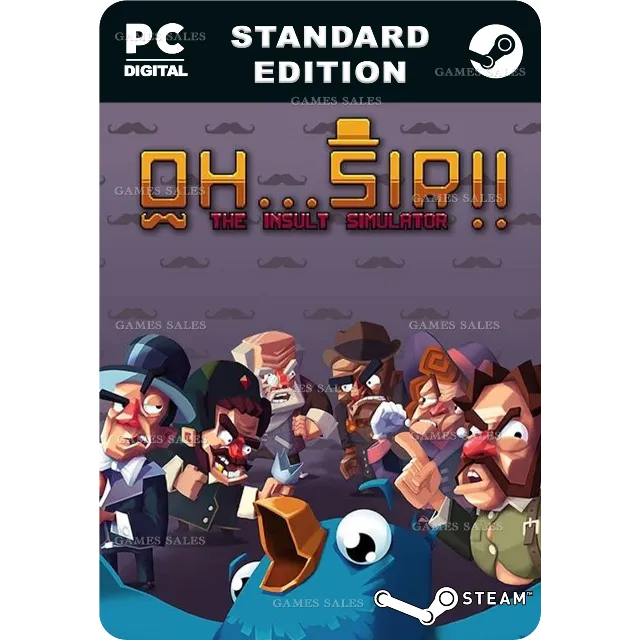 ✅💙OH...SIR!! THE INSULT SIMULATOR💙STEAM GIFT🤖АВТО
