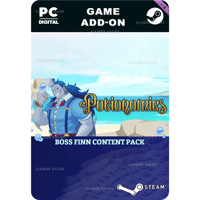 ✅💙POTIONOMICS - BOSS FINN CONTENT PACK💙STEAM GIFT🤖