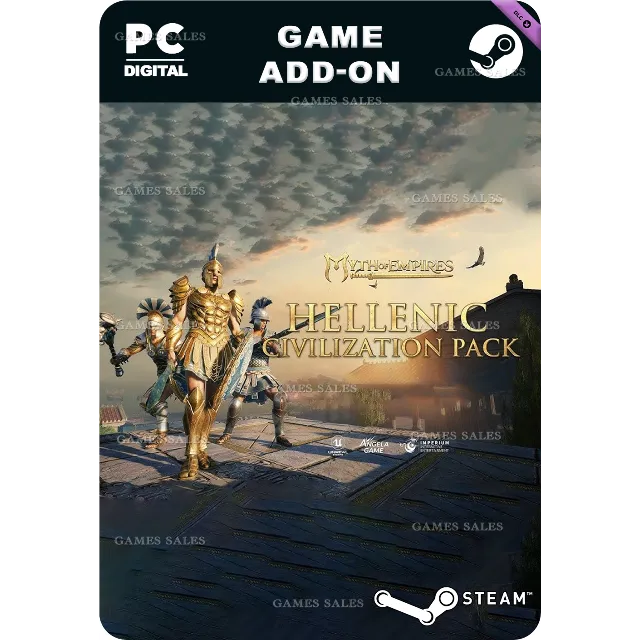 ✅💙MYTH OF EMPIRES - HELLENIC CIVILIZATION PACK💙STEAM
