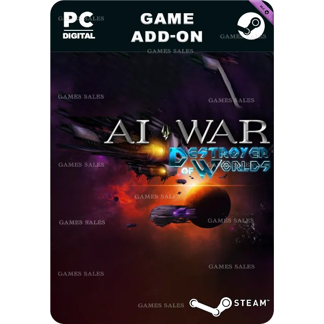 ✅💙AI WAR: DESTROYER OF WORLDS💙STEAM GIFT🤖АВТО