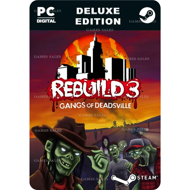 ✅💙REBUILD 3: GANGS OF DEADSVILLE - DELUXE EDITION💙