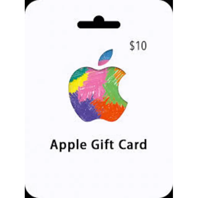 Подарочная карта iTunes 10 доллара США