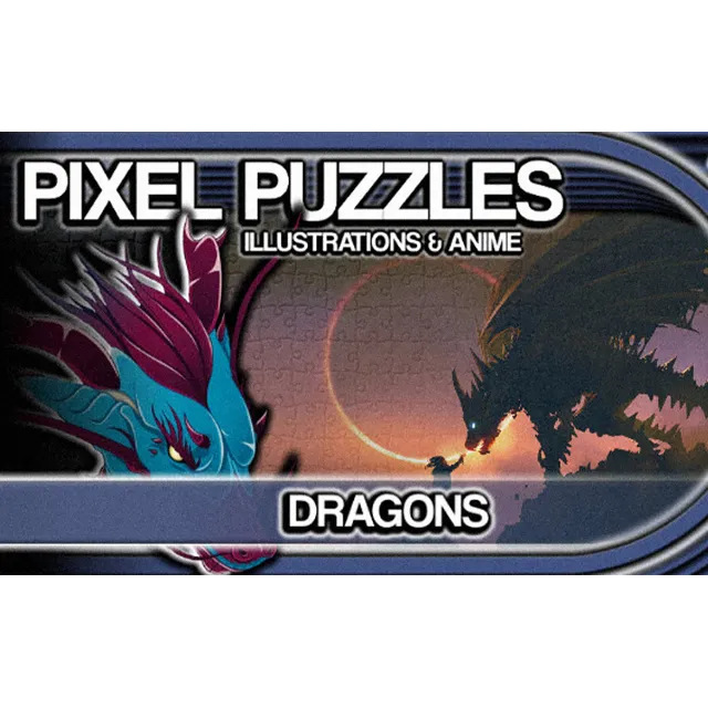 Pixel Puzzles Illustrations Anime Jigsaw Dragons DLC