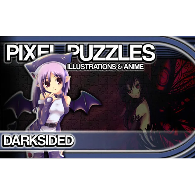 Pixel Puzzles Illustrations Anime Jigsaw Dark Sided DLC