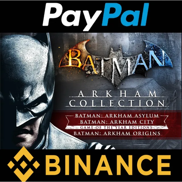 Batman: Arkham Collection STEAM 🅿️ 𝗣𝐀𝐘𝗣𝐀𝐋
