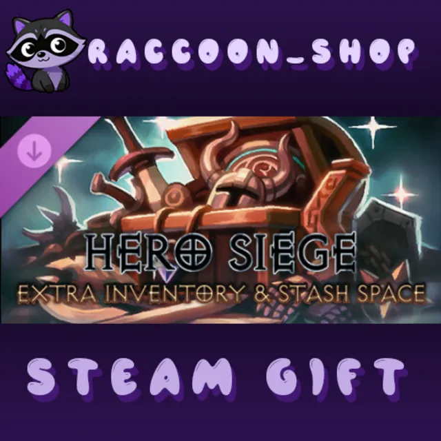 Hero Siege - Extra inventory &amp; stash space DLC