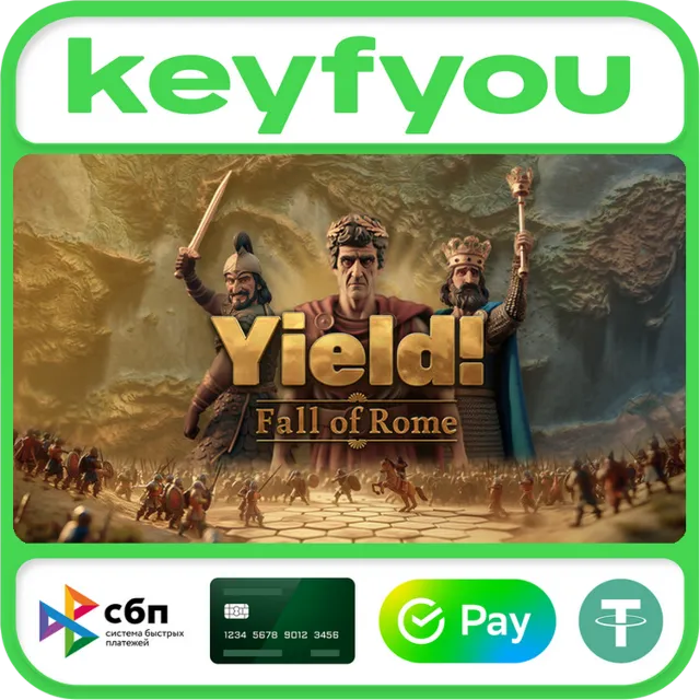 Yield! Fall of Rome / STEAM КЛЮЧ 🔥