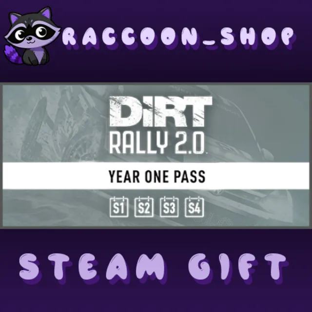 DiRT Rally 2.0 - Year One Pass (Season1/2/3/4) DLC